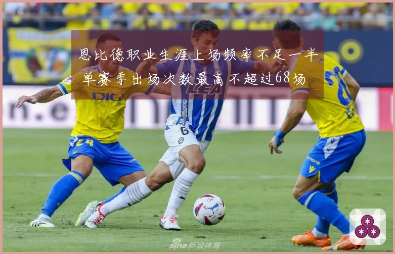 恩比德职业生涯上场频率不足一半 单赛季出场次数最高不超过68场